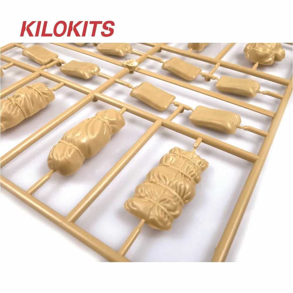 1:35 Plastic Military Folded Bags #4011