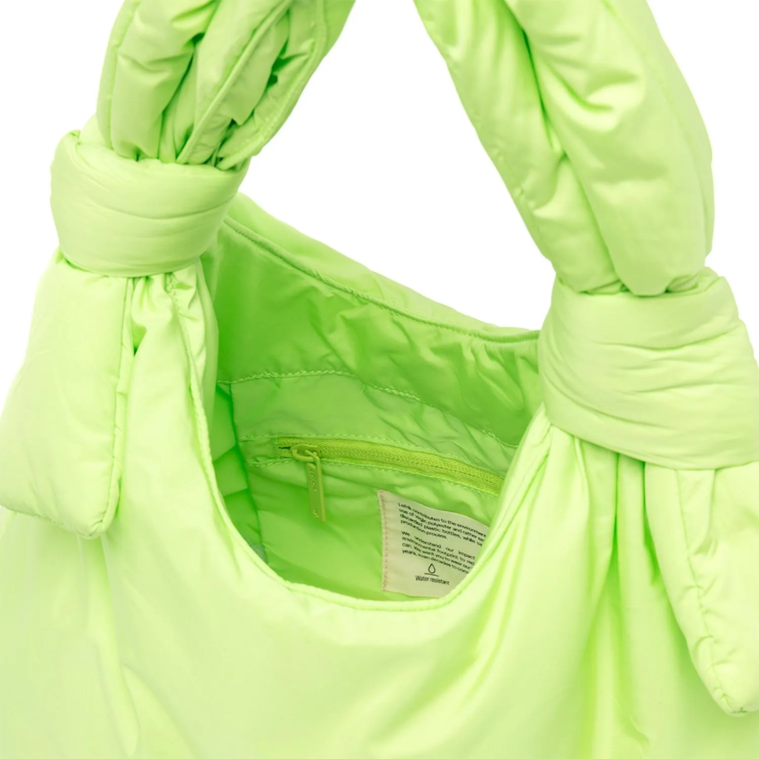 Biwa Puffy Bag Lime