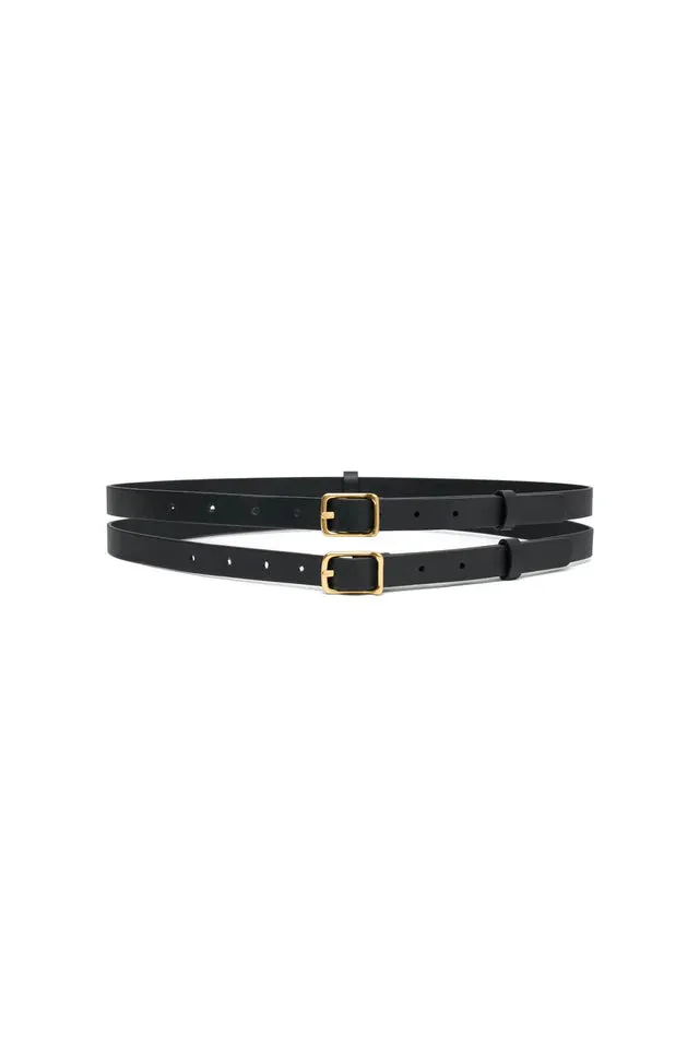Camilla and Marc Austin Belt in Black and Gold
