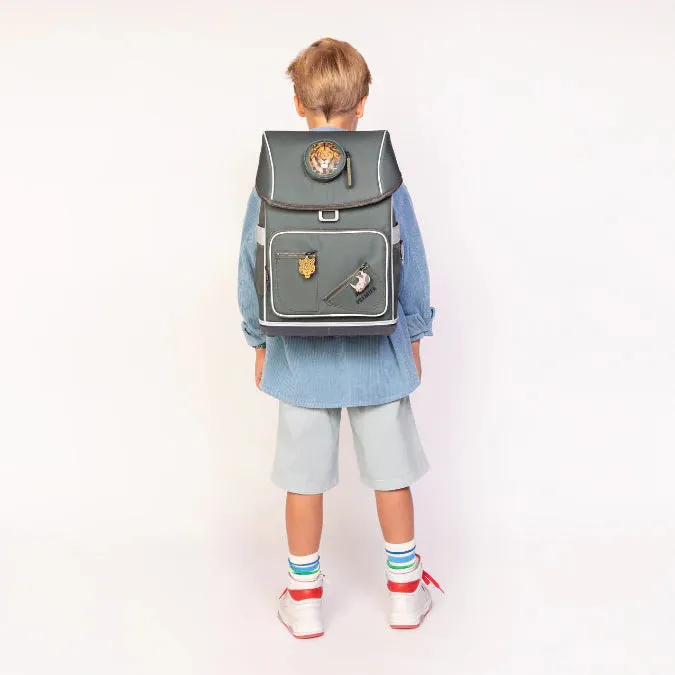 Ergonomic School Backpack - Big Five (Khaki)