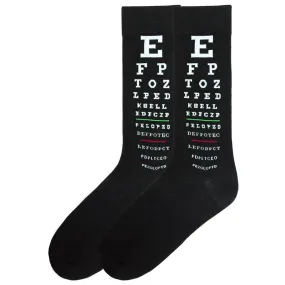 Eye Chart Socks (Men's)