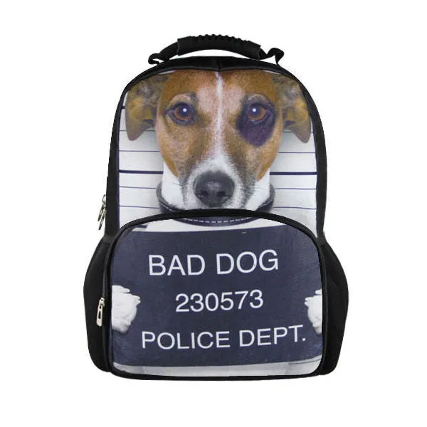 German Shepherd Backpack, For Men, ila Feminina Backpacks, School, Tourism Bagpack