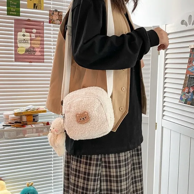Kawaii Bear Messenger Bag