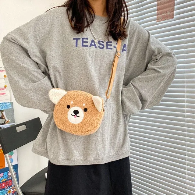 Kawaii Bear Messenger Bag