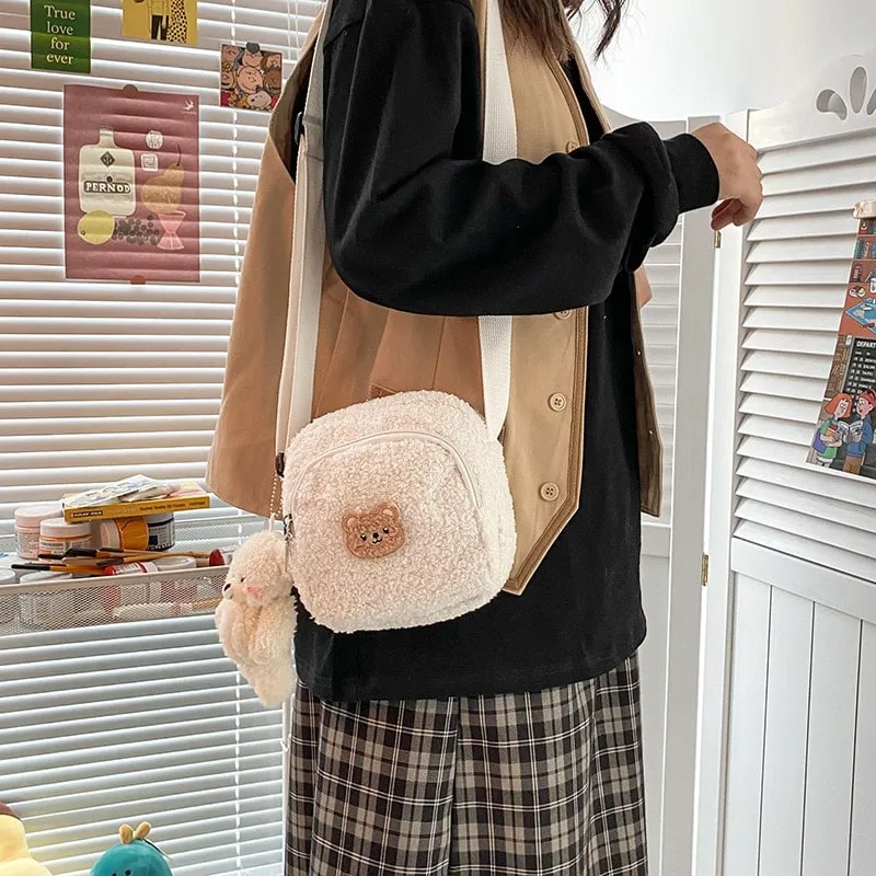 Kawaii Bear Messenger Bag