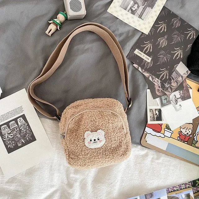 Kawaii Bear Messenger Bag