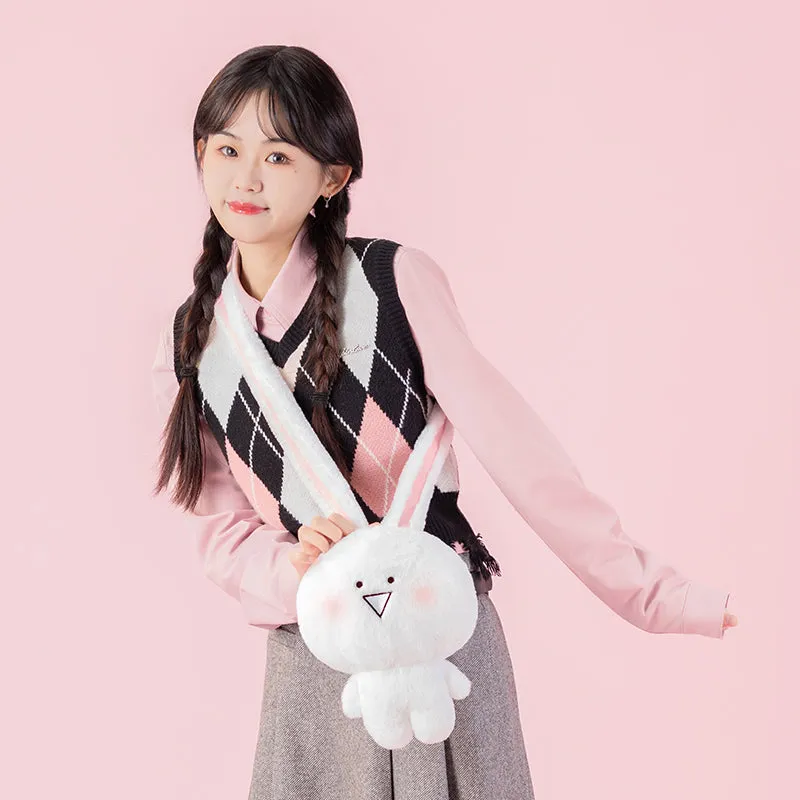 Kawaii Bunny Plush Crossbody Bag