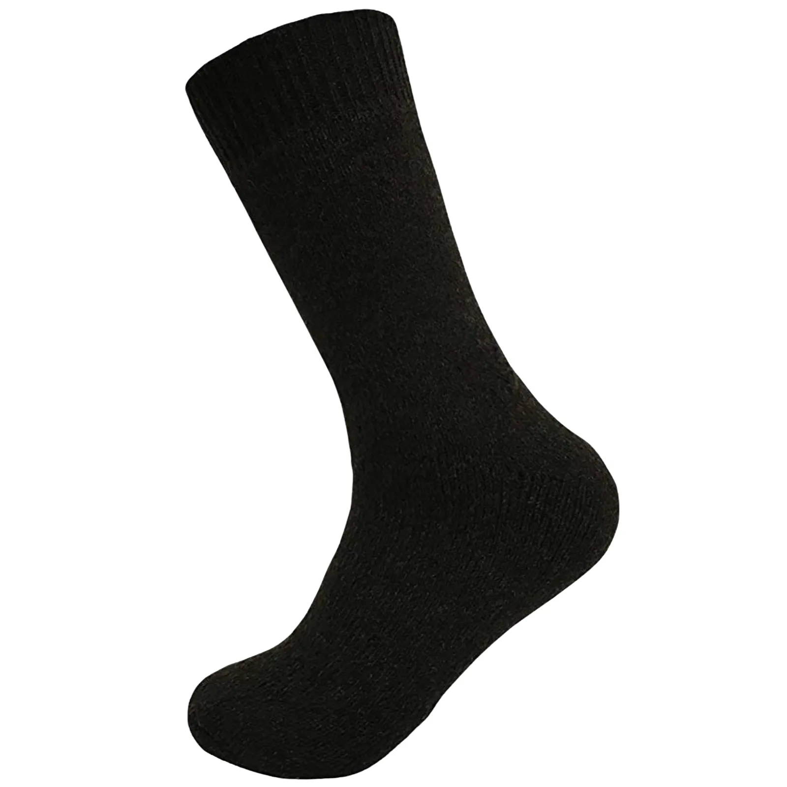 Merino Wool Mens Loose Top Thermal Socks Diabetic Comfort Circulation - 1 Pair