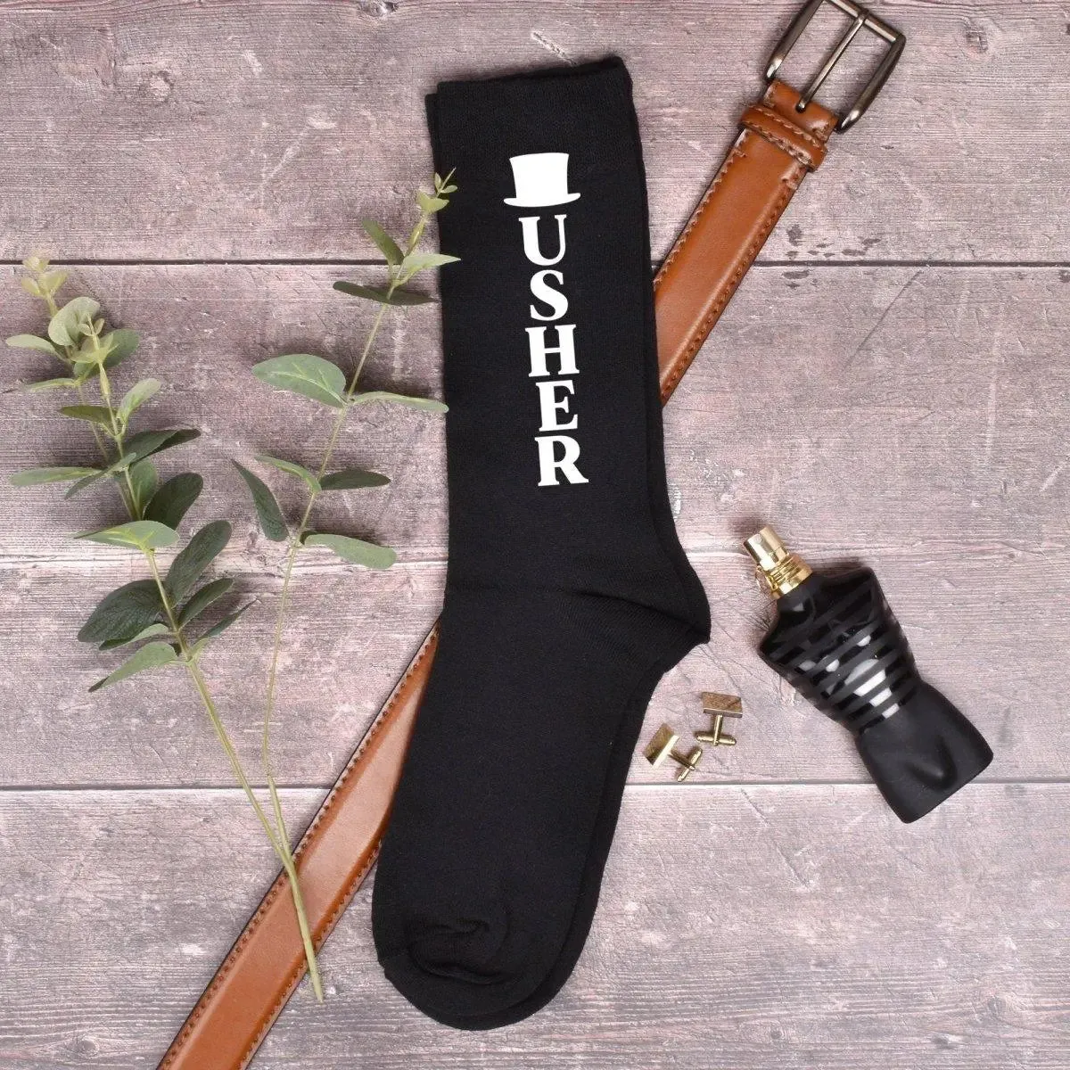 Personalised Groom Socks, Groomsman Socks, Men&#39;s Wedding Socks, Groom Gift, Groom Attire, Groomsman Underwear, Usher Socks, Best Man Socks,