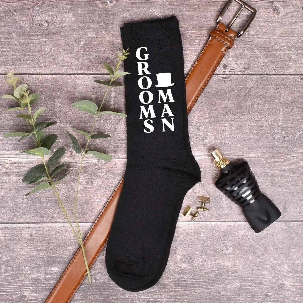 Personalised Groom Socks, Groomsman Socks, Men&#39;s Wedding Socks, Groom Gift, Groom Attire, Groomsman Underwear, Usher Socks, Best Man Socks,