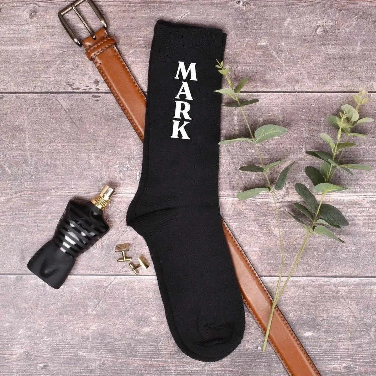 Personalised Groom Socks, Groomsman Socks, Men&#39;s Wedding Socks, Groom Gift, Groom Attire, Groomsman Underwear, Usher Socks, Best Man Socks,