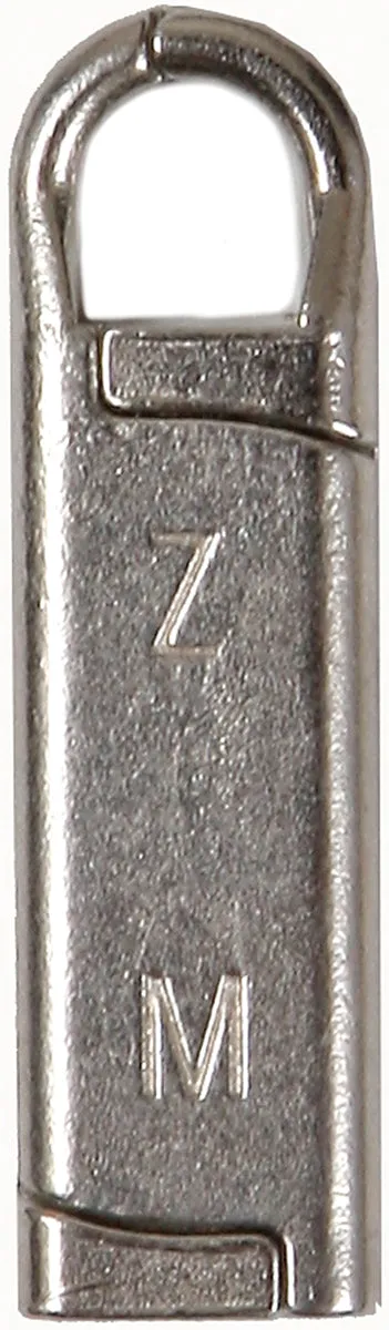 Silver -Zippermend