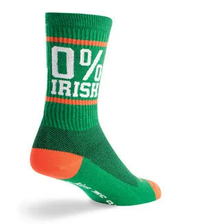SockGuy L/XL 0% Irish Crew Socks