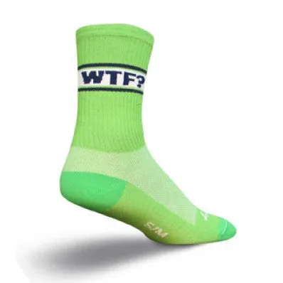 SockGuy WTF Crew Sport Socks