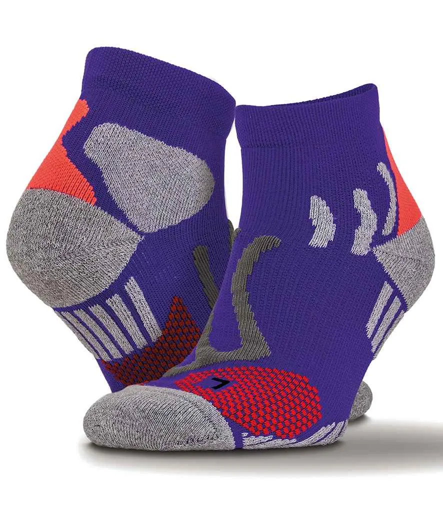 Spiro Technical Compression Sports Socks | Purple