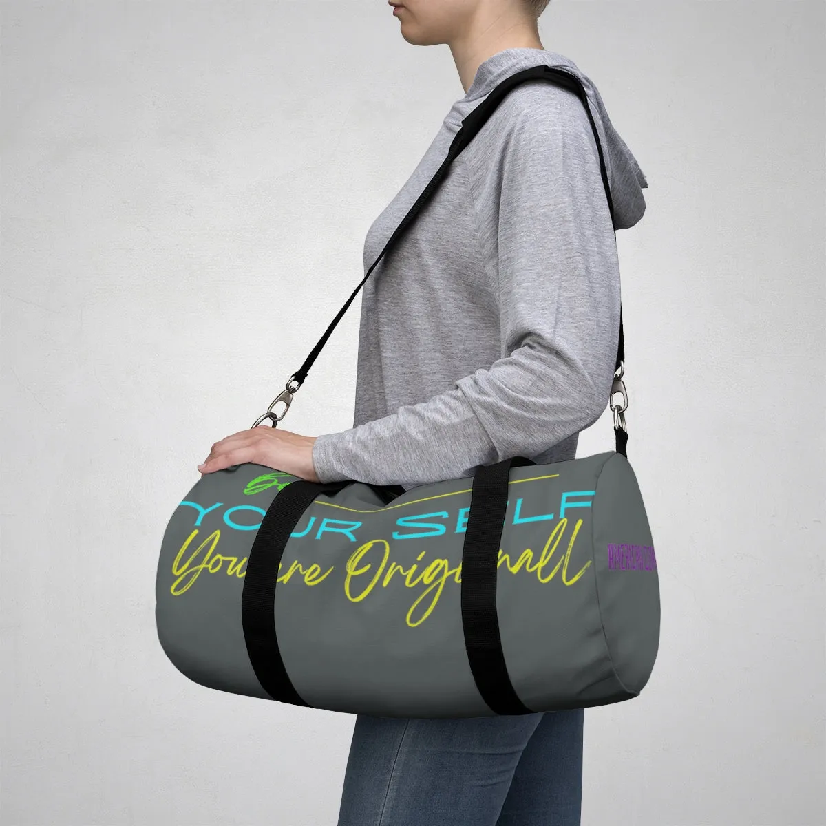 Sports Bag (Be Yourself ) Grey