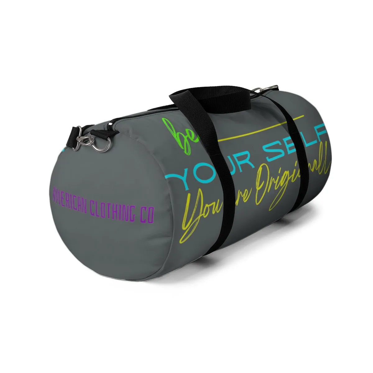 Sports Bag (Be Yourself ) Grey