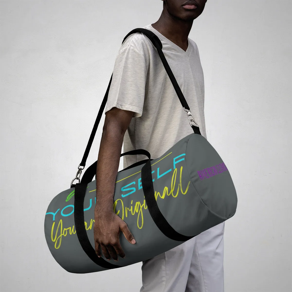 Sports Bag (Be Yourself ) Grey