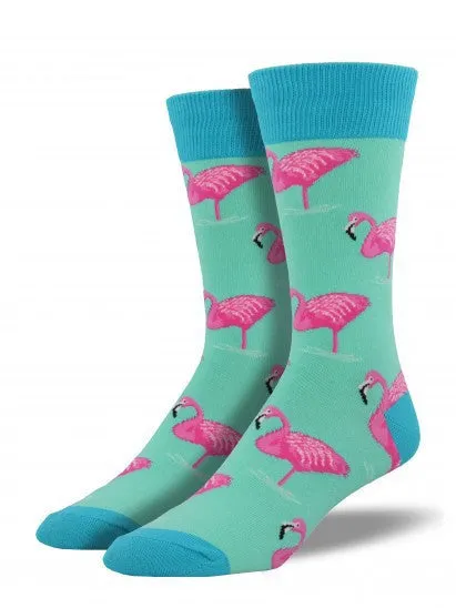 Wintergreen Flamingo Socks (Men's)